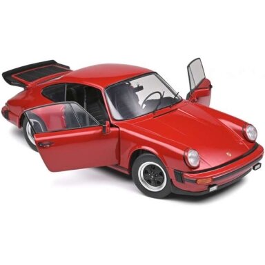 PRE-ORD3R Solido 1/18 1984 Porsche 911 (930) Carrera 3.2, red