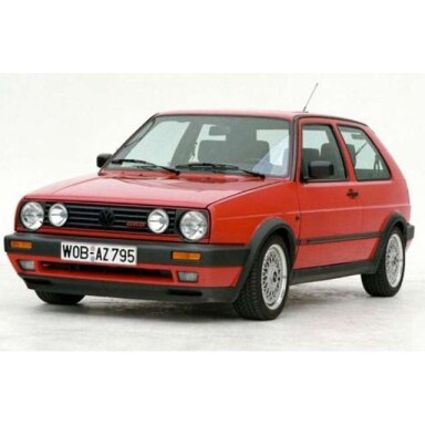 PRE-ORD3R Solido 1/18 1989 Volkswagen Golf II GTI G60, red