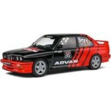 PRE-ORD3R Solido 1/18 1990 BMW M3 (E30) Drift Team, black/red