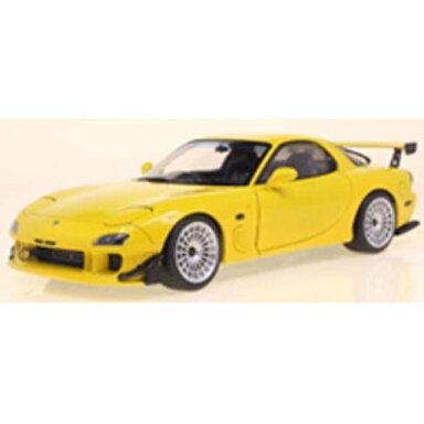 PRE-ORD3R Solido 1/18 1994 Mazda RX7 FD RS Streetfighter, yellow