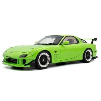 PRE-ORD3R Solido 1/18 1999 Mazda RX7 FD3RS Solido Works, green