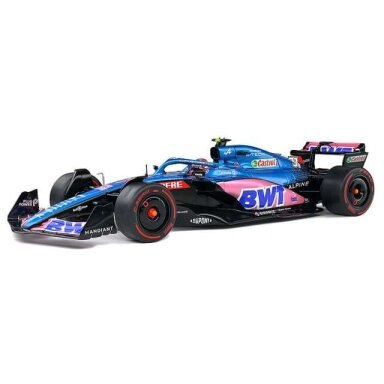 PRE-ORD3R Solido 1/18 2022 Alpine A522 F1 #31 Estaban Ocon GP Australie, blue/pink