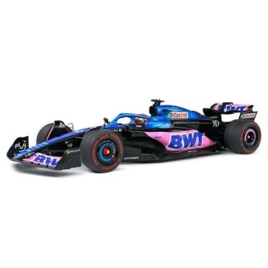 PRE-ORD3R Solido 1/18 2023 Alpine A523 F1 #10 P.Gasly Dutch GP, blue/pink