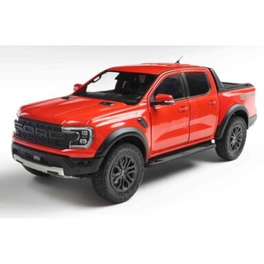 PRE-ORD3R Solido 1/18 2024 Ford Ranger Raptor, orange