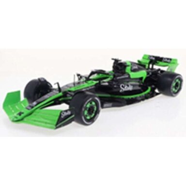 PRE-ORD3R Solido 1/18 2024 Kick Sauber C44 Showcar F1, black/green