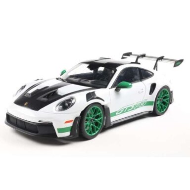 PRE-ORD3R Solido 1/18 2024 Porsche 911 (992) GT3 RS tribute Carrera RS package, white/green
