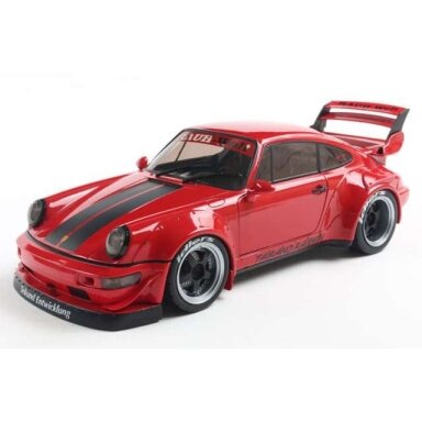 PRE-ORD3R Solido 1/18 2024 Porsche 911 RWB Bodykit Taikano Kaishin, red