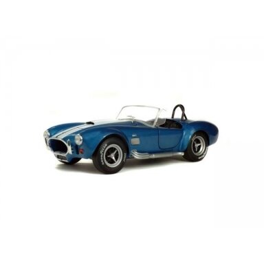 PRE-ORD3R Solido 1/18 Shelby AC Cobra 427 MKII, blue/white stripes