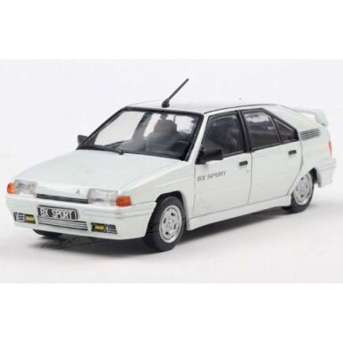 Solido Modeliukas 1/43 1985 Citroen BX Sport, white Solido Modeliukas 1/43 1985 Citroen BX Sport, white