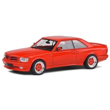 PRE-ORD3R Solido Modeliukas 1/43 1990 Mercedes Benz 560 SEC AMG wide body, red PRE-ORD3R Solido Modeliukas 1/43 1990 Mercedes Benz 560 SEC AMG wide body, red