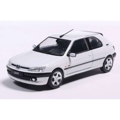 PRE-ORD3R Solido Modeliukas 1/43 1994 Peugeot 306 S16, white PRE-ORD3R Solido Modeliukas 1/43 1994 Peugeot 306 S16, white