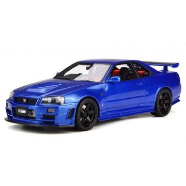 PRE-ORD3R Solido Modeliukas 1/43 1998 Nissan Skyline R34 GT-R Z Tune, blue PRE-ORD3R Solido Modeliukas 1/43 1998 Nissan Skyline R34 GT-R Z Tune, blue