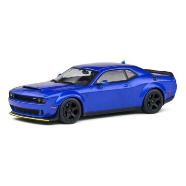 PRE-ORD3R Solido Modeliukas 1/43 2018 Dodge Challenger SRT Demon, blue PRE-ORD3R Solido Modeliukas 1/43 2018 Dodge Challenger SRT Demon, blue