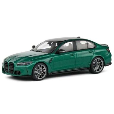 PRE-ORD3R Solido Modeliukas 1/43 2023 BMW M3 (G80), green PRE-ORD3R Solido Modeliukas 1/43 2023 BMW M3 (G80), green