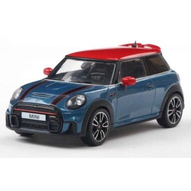 Solido Modeliukas 1/43 2023 Mini Cooper John Cooper Works, blue metallic Solido Modeliukas 1/43 2023 Mini Cooper John Cooper Works, blue metallic