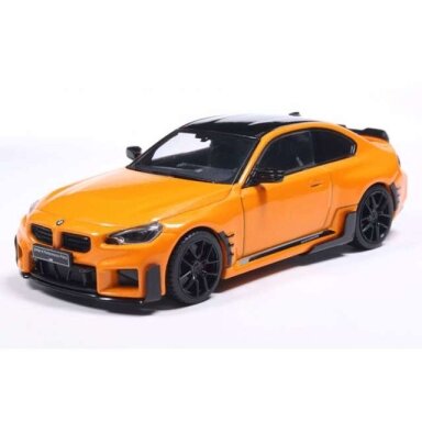 PRE-ORD3R Solido Modeliukas 1/43 2024 BMW M2 (G87) M Performance, orange PRE-ORD3R Solido Modeliukas 1/43 2024 BMW M2 (G87) M Performance, orange