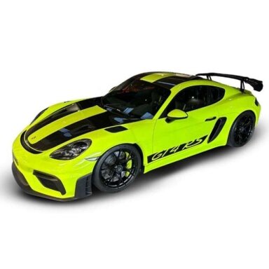 PRE-ORD3R Solido Modeliukas 1/43 2024 Porsche Cayman 718 GT4 RS W/Weissach package, green PRE-ORD3R Solido Modeliukas 1/43 2024 Porsche Cayman 718 GT4 RS W/Weissach package, green