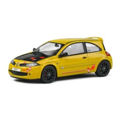 PRE-ORD3R Solido Modeliukas 1/43 Renault Megane R26R, liquid yellow PRE-ORD3R Solido Modeliukas 1/43 Renault Megane R26R, liquid yellow