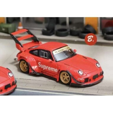 Street Weapon Modeliukas 1/64 RWB 993 Suprme high tail, red (yra Sandėlyje) Street Weapon Modeliukas 1/64 RWB 993 Suprme high tail, red (yra Sandėlyje)