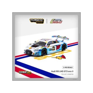 PRE-ORD3R Tarmac Modeliukas 1/43 2024 Audi R8 LMS GT3 EVO II,#30 James Yu, Macau GT Cup FIA GT World Cup 2024 Uno Racing, various PRE-ORD3R Tarmac Modeliukas 1/43 2024 Audi R8 LMS GT3 EVO II,#30 James Yu, Macau GT Cup FIA GT World Cup 2024 Uno Racing, various