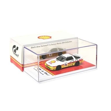 Tarmac Modeliukas 1/64 1988 Toyota Supra 3.0 GT Turbo A, white/yellow/red Tarmac Modeliukas 1/64 1988 Toyota Supra 3.0 GT Turbo A, white/yellow/red