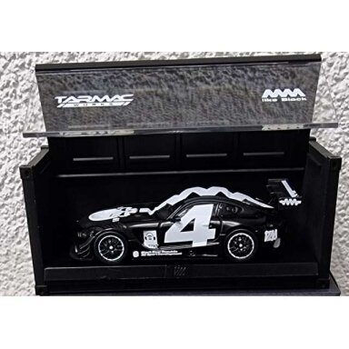 PRE-ORD3R Tarmac Modeliukas 1/64 2018 Mercedes AMG GT3 #4 with container & figure, white PRE-ORD3R Tarmac Modeliukas 1/64 2018 Mercedes AMG GT3 #4 with container & figure, white