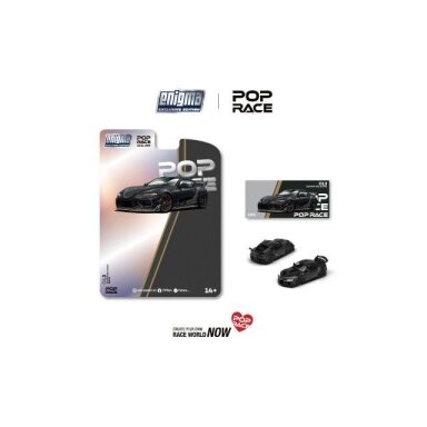 PRE-ORD3R Pop Race Modeliukas 1/64 Darwin Pro 66G NWB Supra (A90), midnight black PRE-ORD3R Pop Race Modeliukas 1/64 Darwin Pro 66G NWB Supra (A90), midnight black