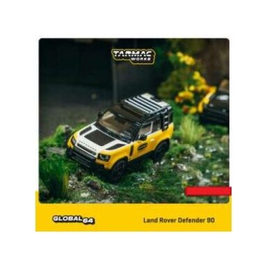 Tarmac Modeliukas 1/64 Land Rover Defender 90, Trophy Edition Tarmac Modeliukas 1/64 Land Rover Defender 90, Trophy Edition