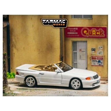 PRE-ORD3R Tarmac Modeliukas 1/64 Mercedes-Benz SL 500 Koenig Specials, white