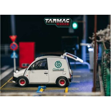 PRE-ORD3R Tarmac Modeliukas 1/64 Nissan S-Cargo, white PRE-ORD3R Tarmac Modeliukas 1/64 Nissan S-Cargo, white