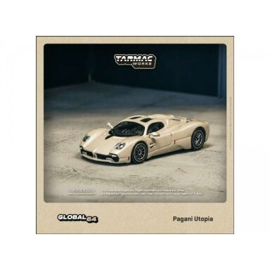 PRE-ORD3R Tarmac Modeliukas 1/64 Pagani Utopia, Rinascimento PRE-ORD3R Tarmac Modeliukas 1/64 Pagani Utopia, Rinascimento