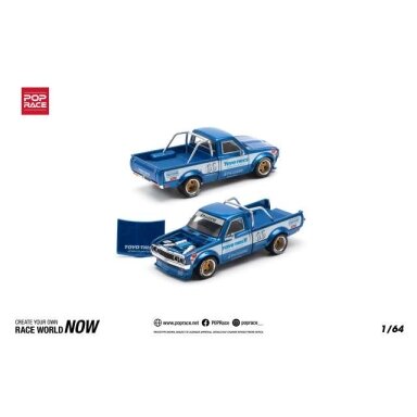Pop Race Modeliukas 1/64 Pandem Datsun 620, blue (yra Sandėlyje) Pop Race Modeliukas 1/64 Pandem Datsun 620, blue (yra Sandėlyje)