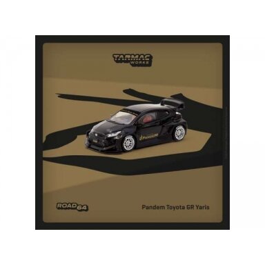 Tarmac Modeliukas 1/64 Pandem Toyota Yaris GR, black (yra Sandėlyje) Tarmac Modeliukas 1/64 Pandem Toyota Yaris GR, black (yra Sandėlyje)