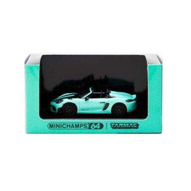 PRE-ORD3R Tarmac Modeliukas 1/64 Porsche 718 Spyder RS, mint green