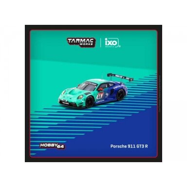 Tarmac Modeliukas 1/64 Porsche 911 GT3R #44 J. Eriksson/T. Heinemann / N. Menzel/M. Ragginger, Nürburgring 24h 2023, various