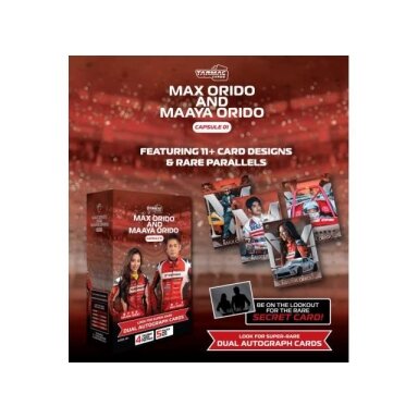 PRE-ORD3R Tarmac Modeliukas Tarmac Cards Max Orido & Maaya Orido Capsule 01 PRE-ORD3R Tarmac Modeliukas Tarmac Cards Max Orido & Maaya Orido Capsule 01