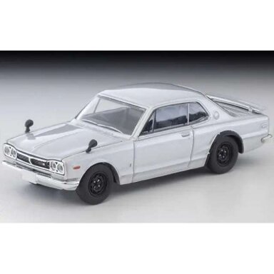 PRE-ORD3R Tomica Limited Vintage Modeliukas 1/64 1972 Ogikubo Spirit Vol.11 Nissan Skyline Hardtop 2000GT-R, silver PRE-ORD3R Tomica Limited Vintage Modeliukas 1/64 1972 Ogikubo Spirit Vol.11 Nissan Skyline Hardtop 2000GT-R, silver