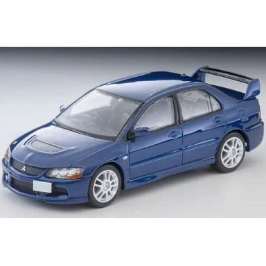 PRE-ORD3R Tomica Limited Vintage Modeliukas 1/64 2005 Mitsubishi Lancer Evolution IX GSR, blue