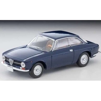 PRE-ORD3R Tomica Limited Vintage Modeliukas 1/64 Alfa Romeo GT 1300 Junior, navy blue PRE-ORD3R Tomica Limited Vintage Modeliukas 1/64 Alfa Romeo GT 1300 Junior, navy blue