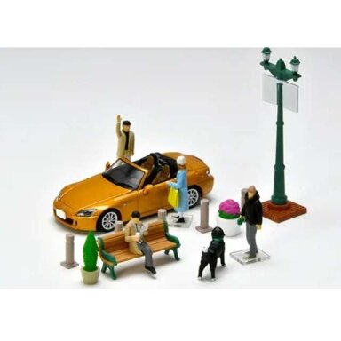 PRE-ORD3R Tomica Limited Vintage Modeliukas 1/64 Diocolle 64 #Car Snap 22a Urban Street Corner 2