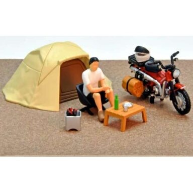 PRE-ORD3R Tomica Limited Vintage Modeliukas 1/64 Diocolle 64 #Car Snap 30a Solo Camping with Honda CT125 Hunter Cub, various