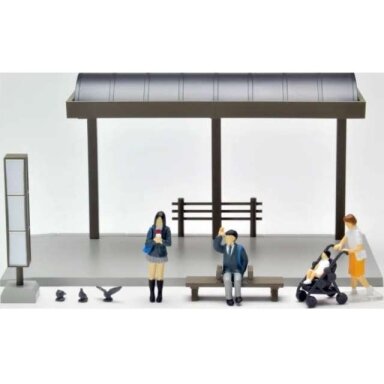 PRE-ORD3R Tomica Limited Vintage Modeliukas #T312369 1/64 Diocolle 64 #CarSnap 05A Bus Stop