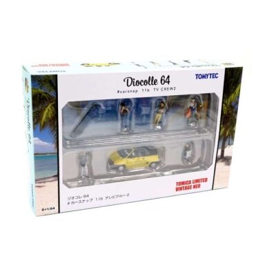 PRE-ORD3R Tomica Limited Vintage Modeliukas #T324751 1/64 Diocolle 64 #CarSnap 11b TV Clue 2