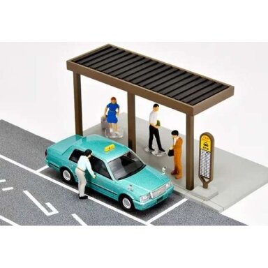 PRE-ORD3R Tomica Limited Vintage Modeliukas #TMT33956 1/64 Diocolle 64 #CarSnap 04C Taxi Stand PRE-ORD3R Tomica Limited Vintage Modeliukas #TMT33956 1/64 Diocolle 64 #CarSnap 04C Taxi Stand