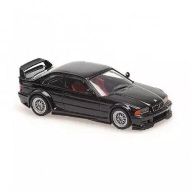 Maxichamps 1/43 Modeliukas 1993 BMW M3 E36 GTR, black Maxichamps 1/43 Modeliukas 1993 BMW M3 E36 GTR, black