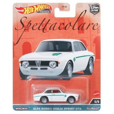 Hot Wheels Premium Alfa Romeo Giulia Sprint GTA 2