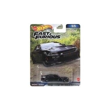 Hot Wheels Premium Fast and Furious Dodge Charger Hellcat Widebody 5/5