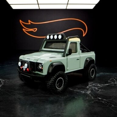 PRE-ORDER Hot Wheels RLC Modeliukas Elite 64 Series Land Rover Defender 90 Pickup PRE-ORDER Hot Wheels RLC Modeliukas Elite 64 Series Land Rover Defender 90 Pickup