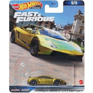 Hot Wheels Premium Fast and Furious - Lamborghini Gallardo LP 570-4 Superleggera