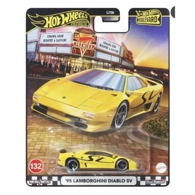 Hot Wheels Boulevard 2025 Modeliukas 95 lamborghini Diablo SV Yellow (yra Sandėlyje) Hot Wheels Boulevard 2025 Modeliukas 95 lamborghini Diablo SV Yellow (yra Sandėlyje)
